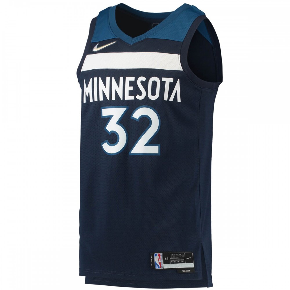 Karl-Anthony Towns Minnesota Timberwolves 2021/22 Diamond Swingman Jersey - Icon Edition - Navy-Pro Kit Vault | Brand New 26/27 Sports Jerseys